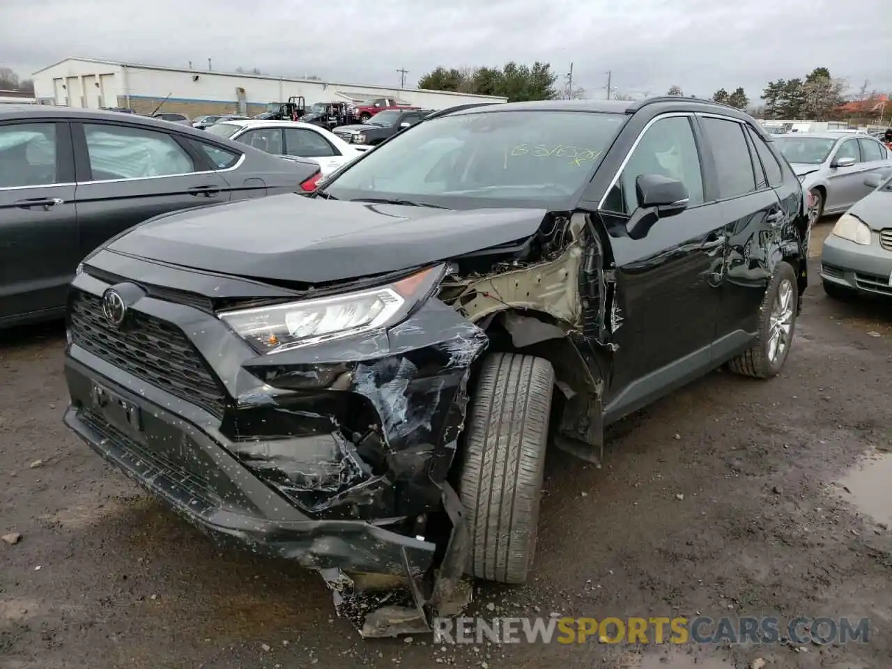 2 Photograph of a damaged car 2T3A1RFVXMW150689 TOYOTA RAV4 2021