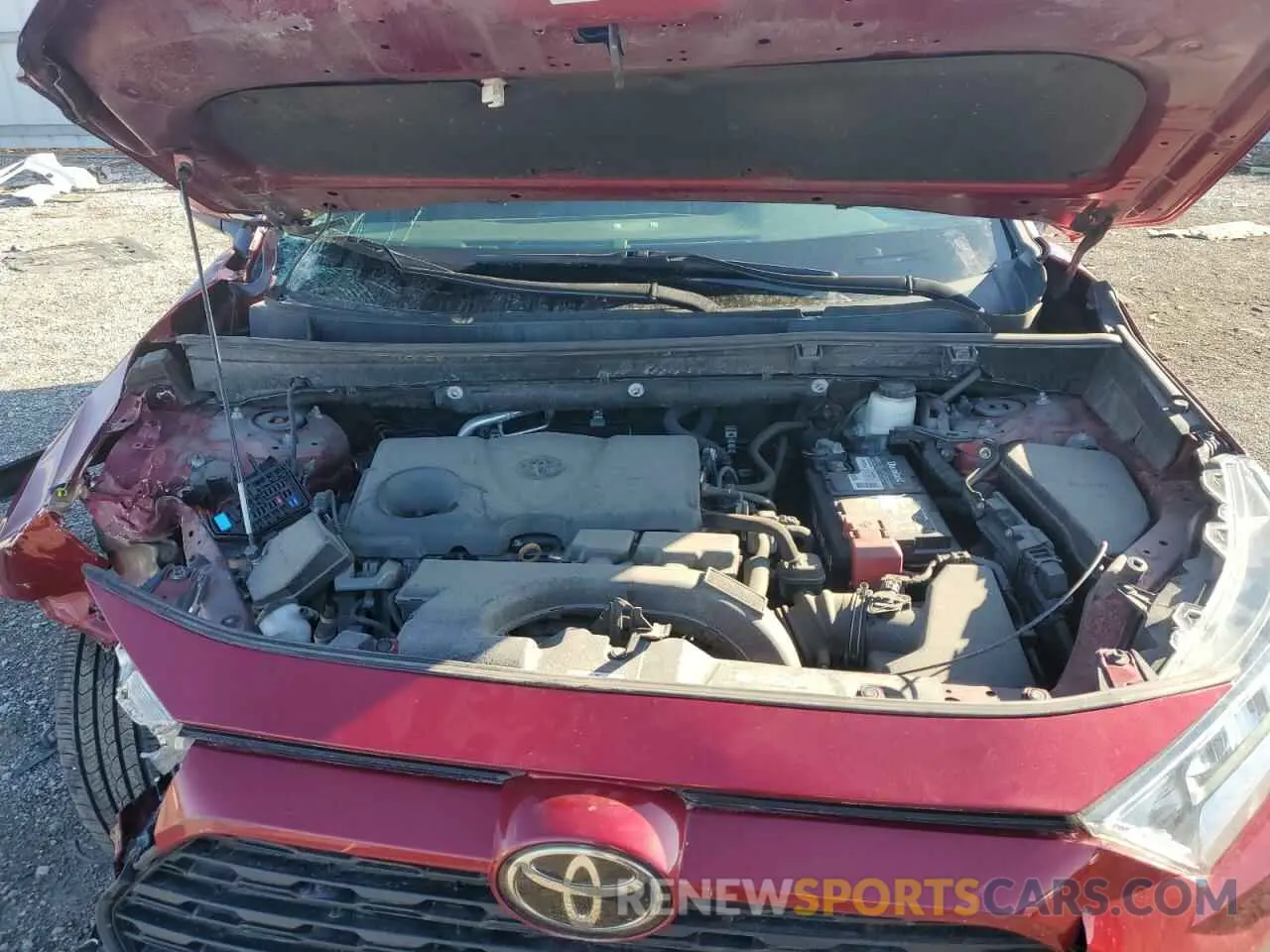 14 Photograph of a damaged car 2T3A1RFVXMW173762 TOYOTA RAV4 2021