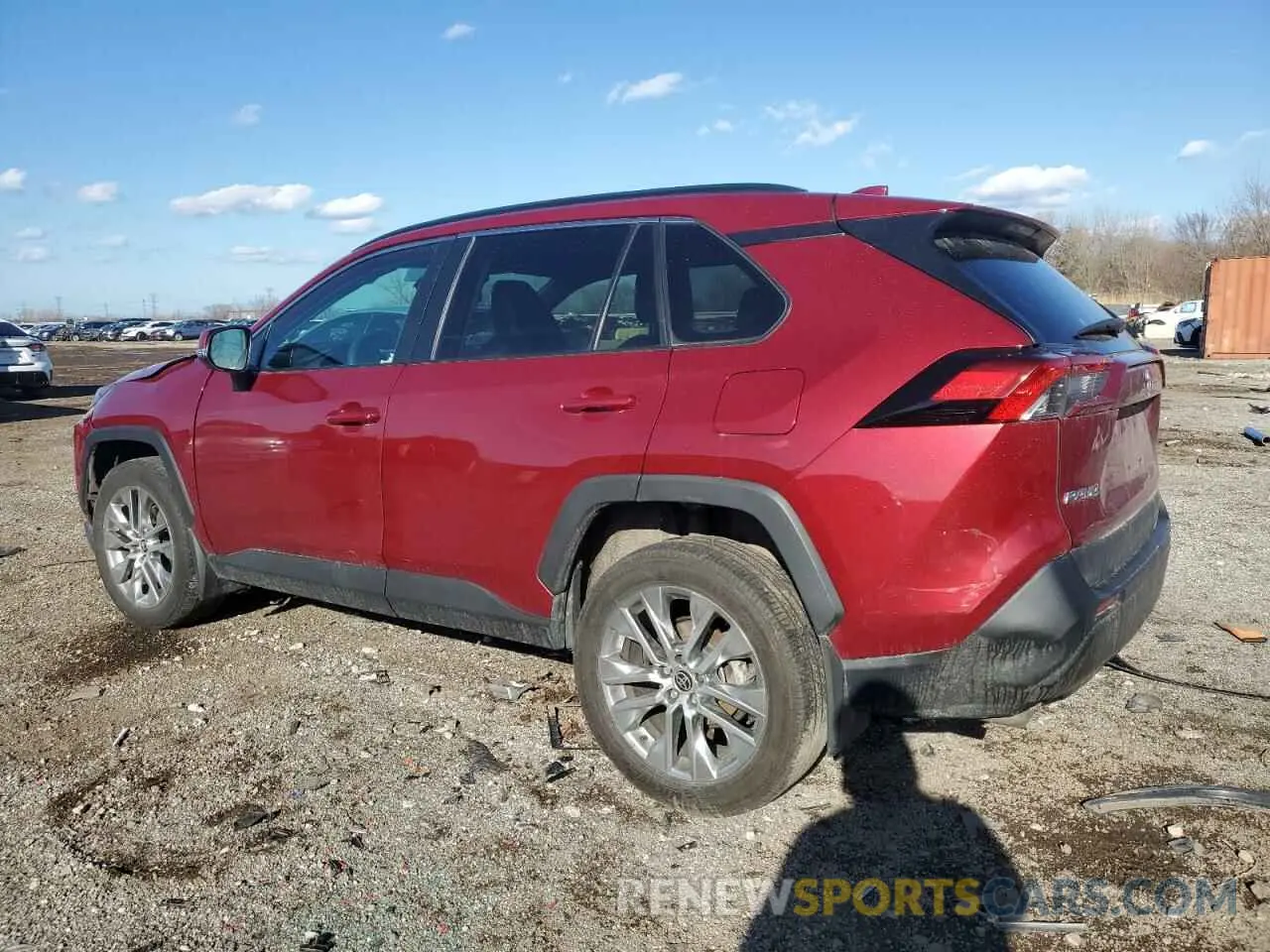 2 Photograph of a damaged car 2T3A1RFVXMW173762 TOYOTA RAV4 2021