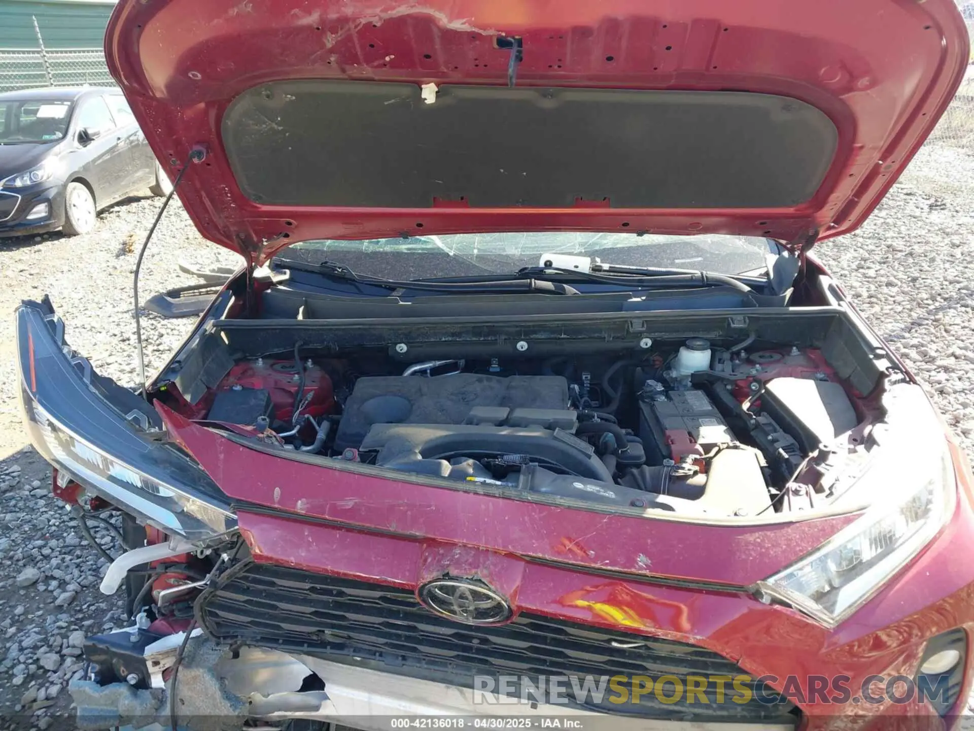 10 Photograph of a damaged car 2T3A1RFVXMW202936 TOYOTA RAV4 2021