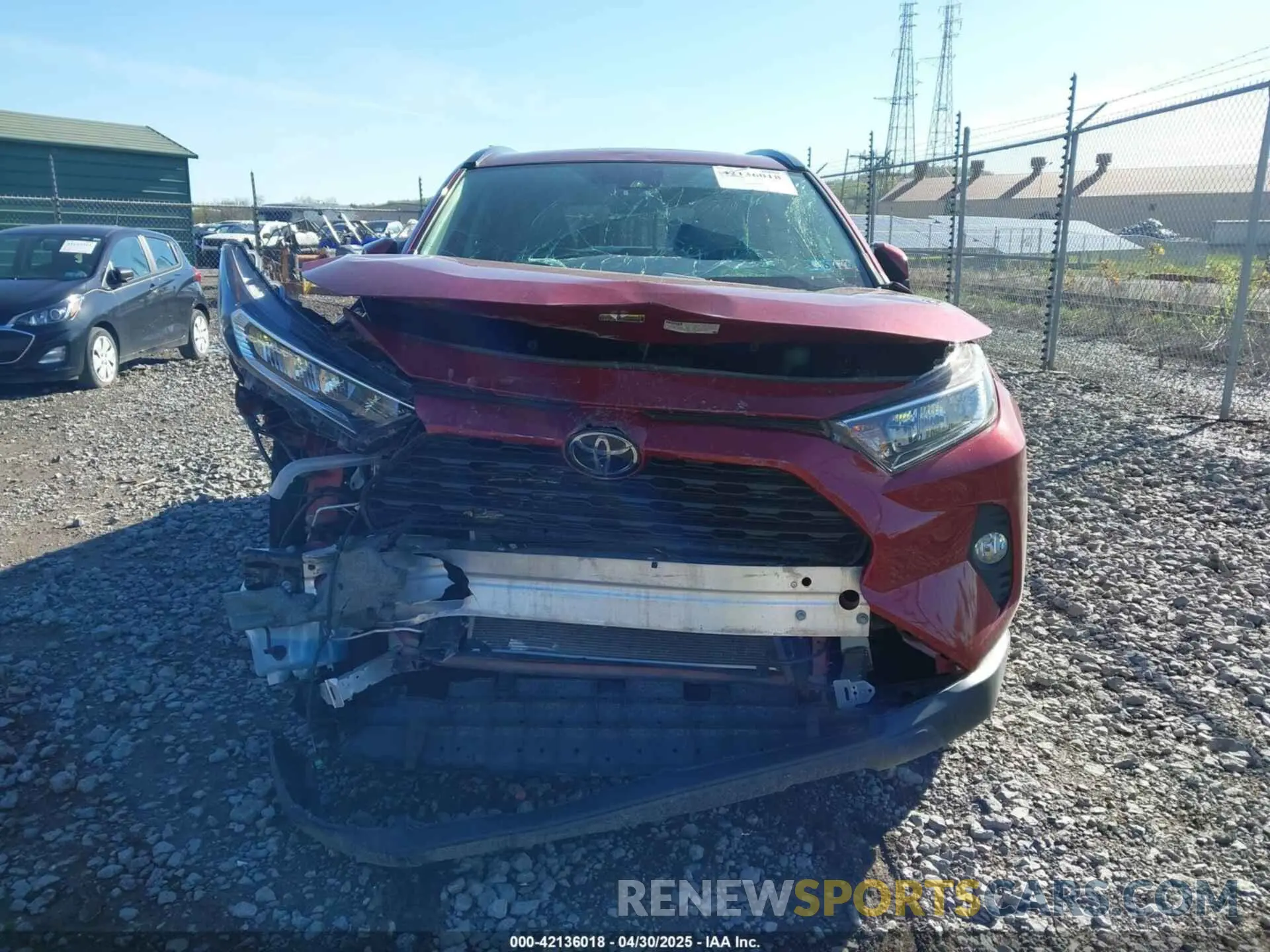 13 Photograph of a damaged car 2T3A1RFVXMW202936 TOYOTA RAV4 2021