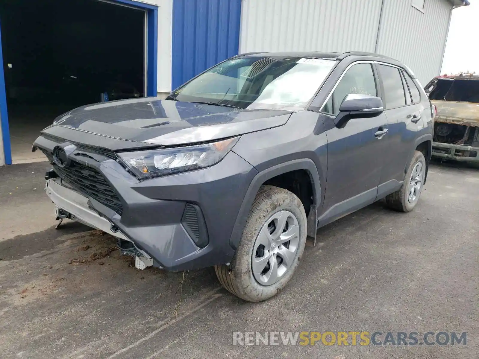 2 Photograph of a damaged car 2T3B1RFV0MW166615 TOYOTA RAV4 2021