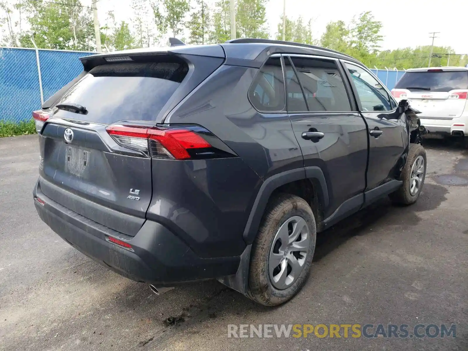 4 Photograph of a damaged car 2T3B1RFV0MW166615 TOYOTA RAV4 2021