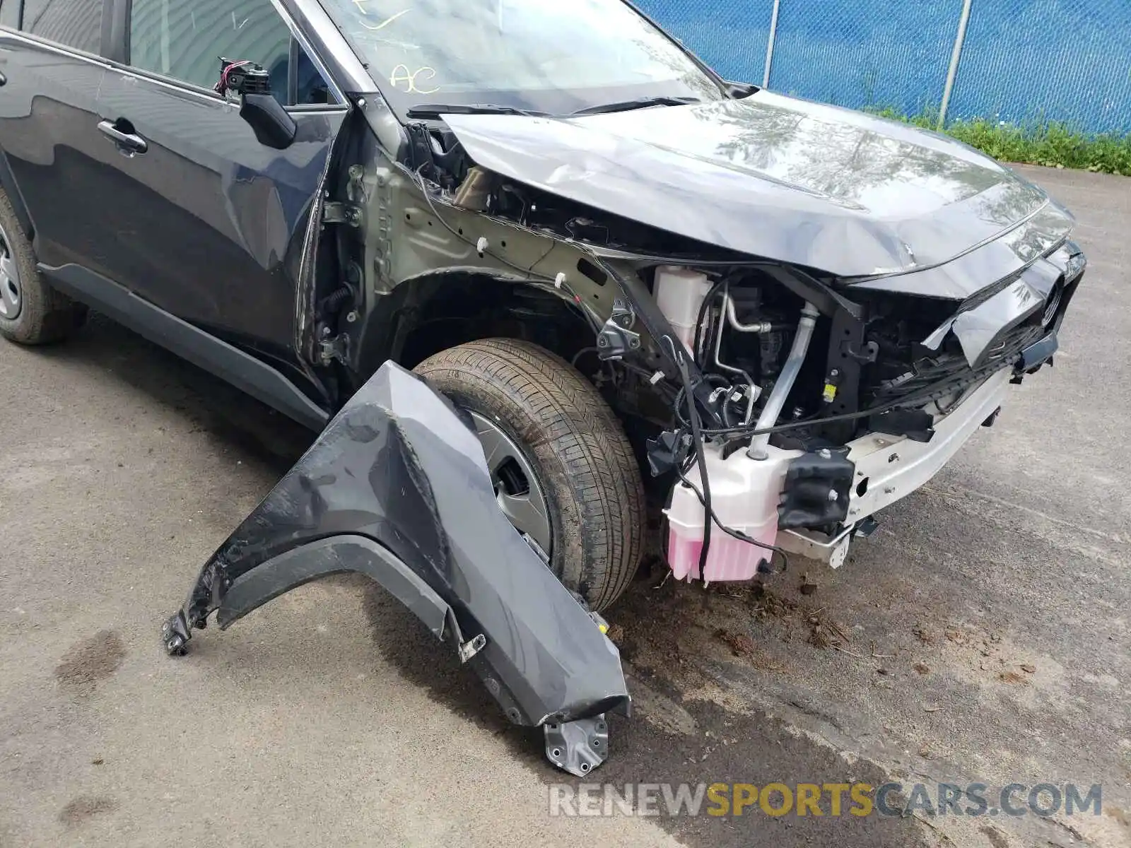 9 Photograph of a damaged car 2T3B1RFV0MW166615 TOYOTA RAV4 2021