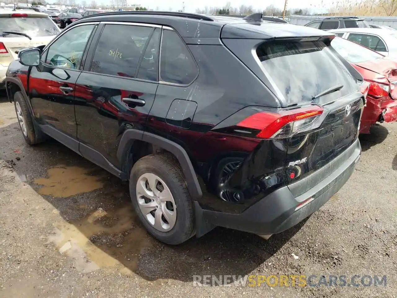 3 Photograph of a damaged car 2T3B1RFV3MC186651 TOYOTA RAV4 2021