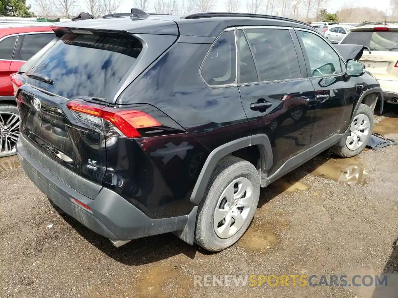 4 Photograph of a damaged car 2T3B1RFV3MC186651 TOYOTA RAV4 2021