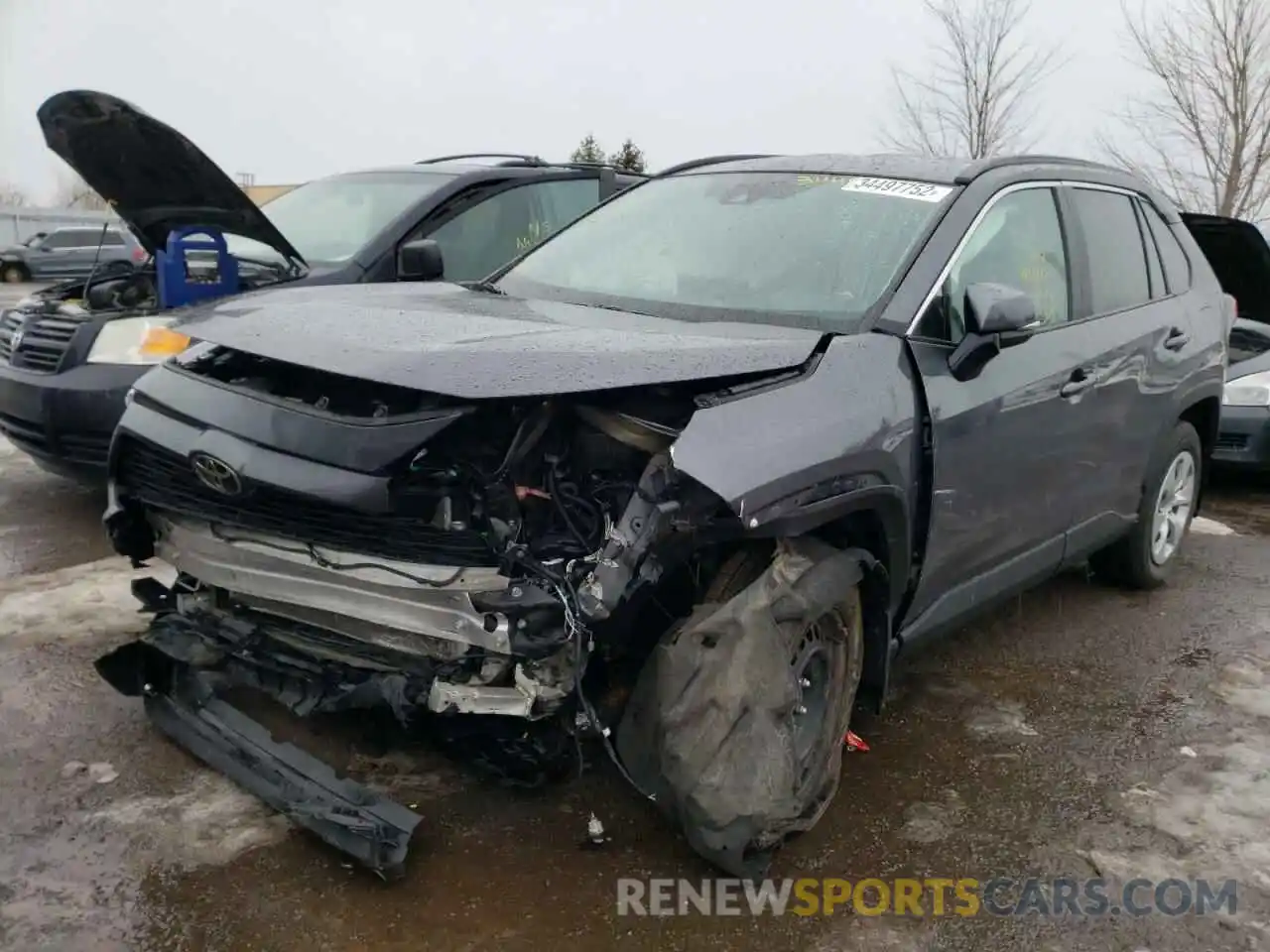 2 Photograph of a damaged car 2T3B1RFV3MW169640 TOYOTA RAV4 2021