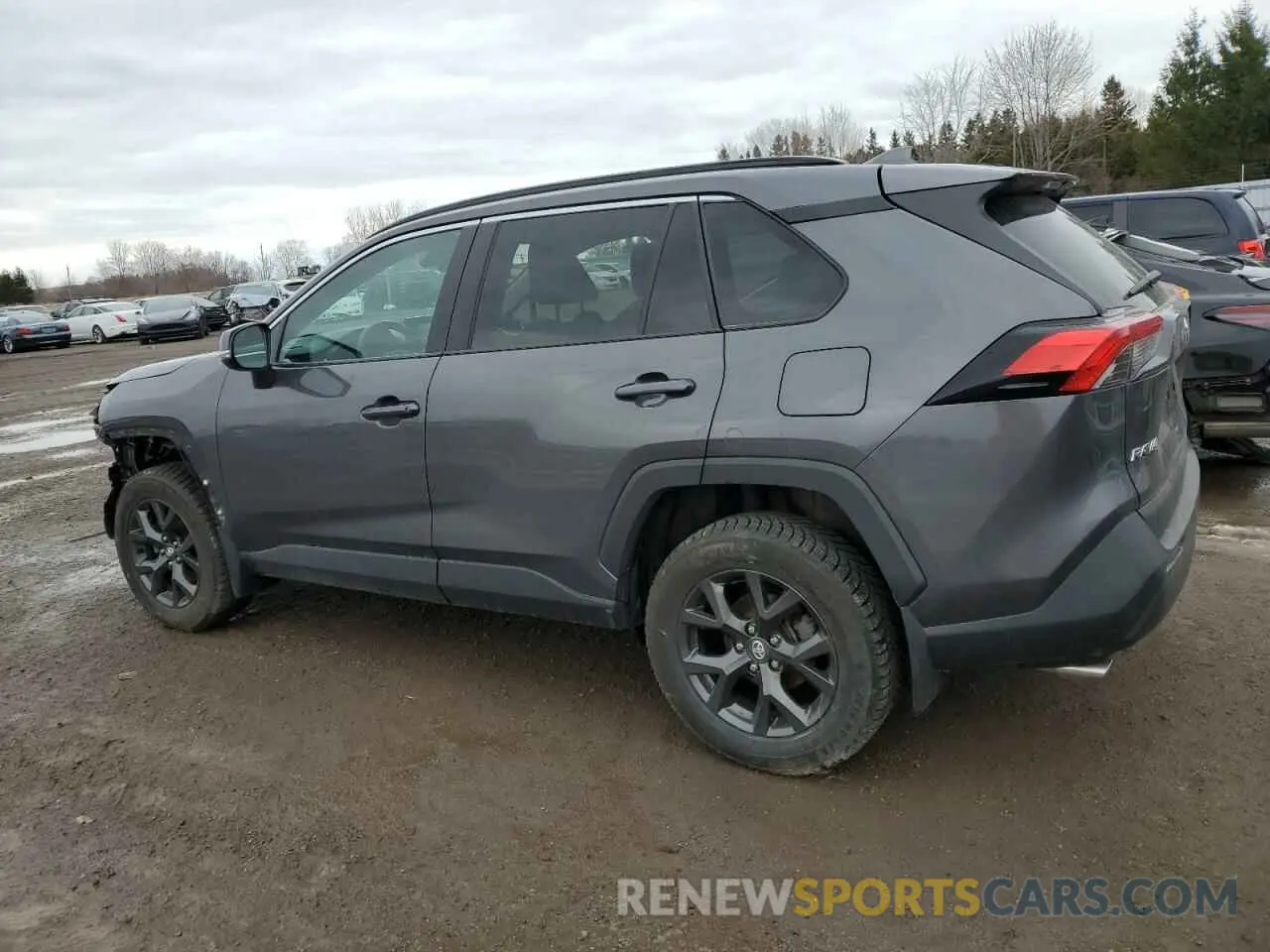 2 Photograph of a damaged car 2T3B1RFV6MC231582 TOYOTA RAV4 2021