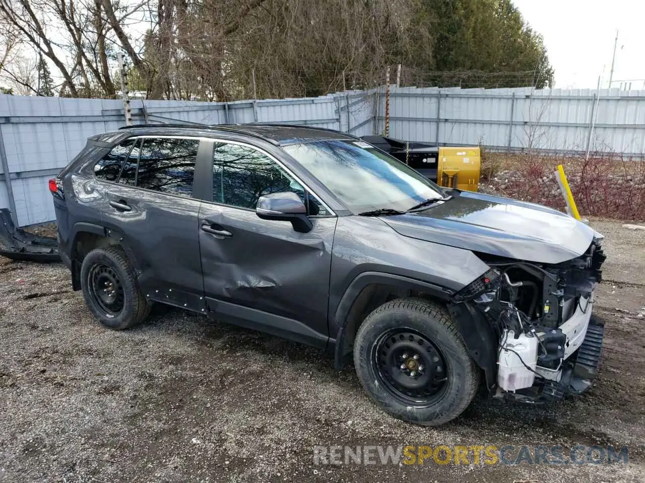 4 Photograph of a damaged car 2T3B1RFV7MW208925 TOYOTA RAV4 2021