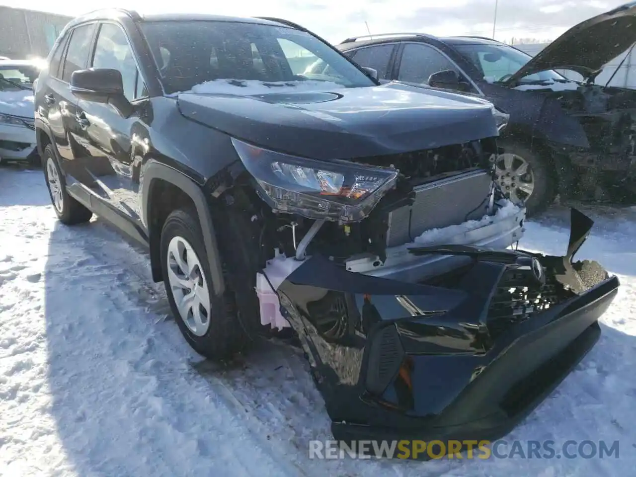 1 Photograph of a damaged car 2T3B1RFVXMC187764 TOYOTA RAV4 2021