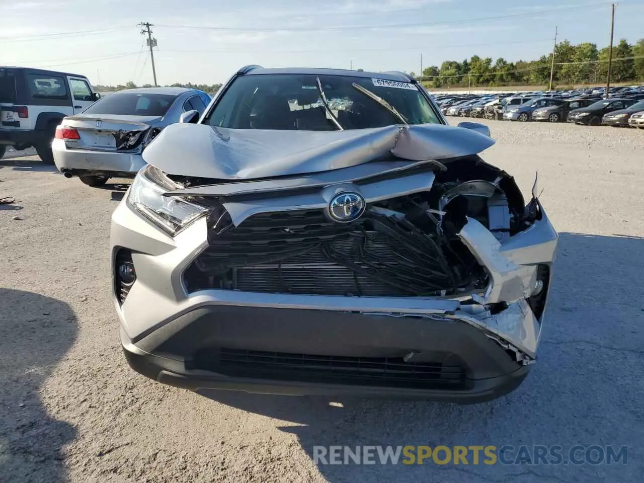 5 Photograph of a damaged car 2T3B6RFV0MW008793 TOYOTA RAV4 2021