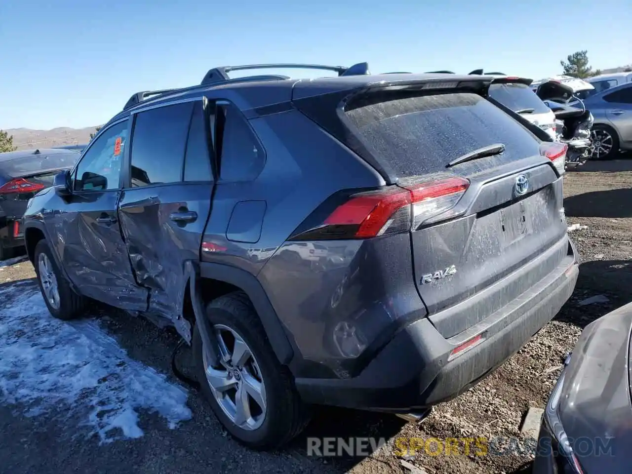 2 Photograph of a damaged car 2T3B6RFV0MW012729 TOYOTA RAV4 2021