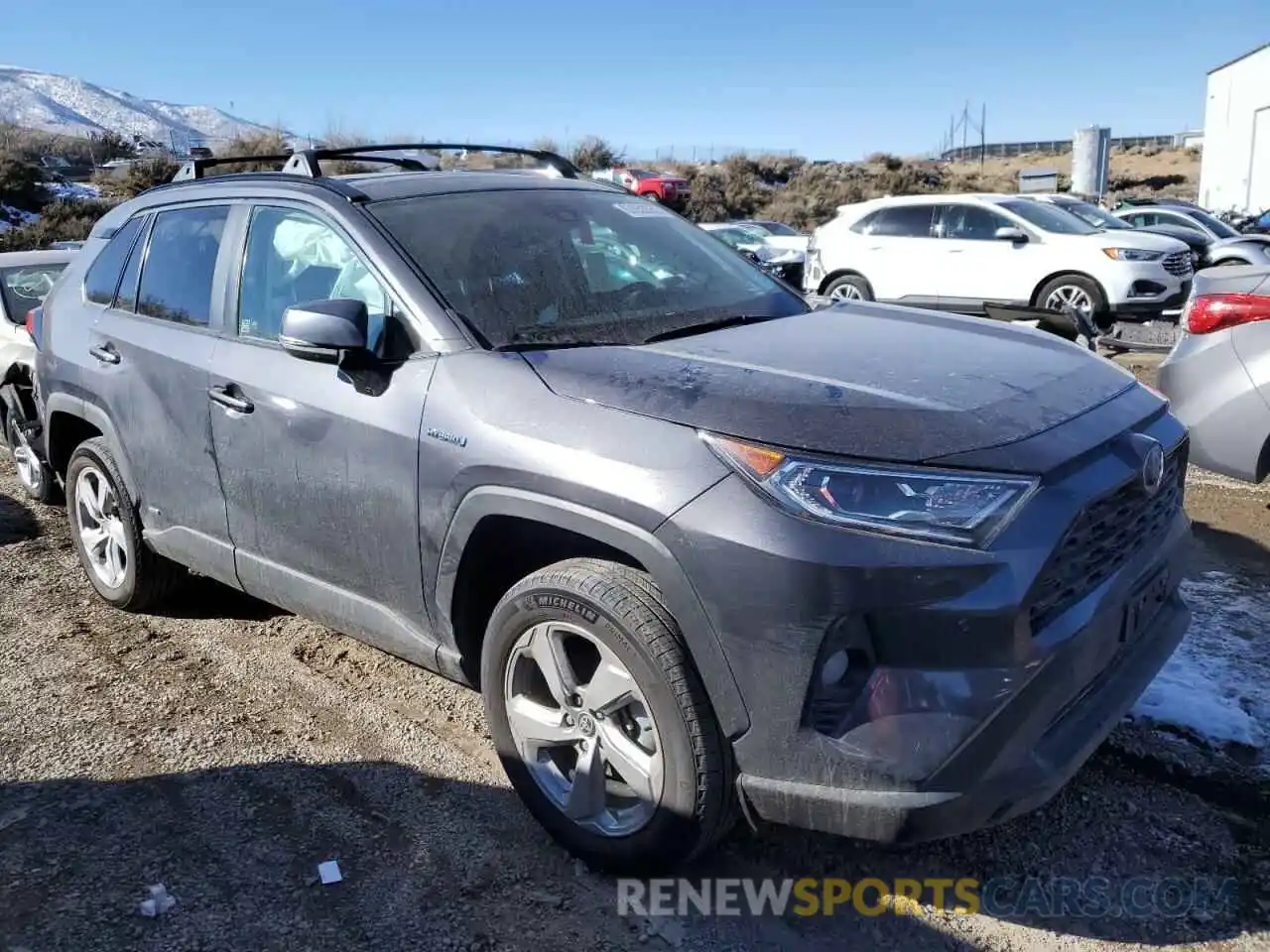 4 Photograph of a damaged car 2T3B6RFV0MW012729 TOYOTA RAV4 2021