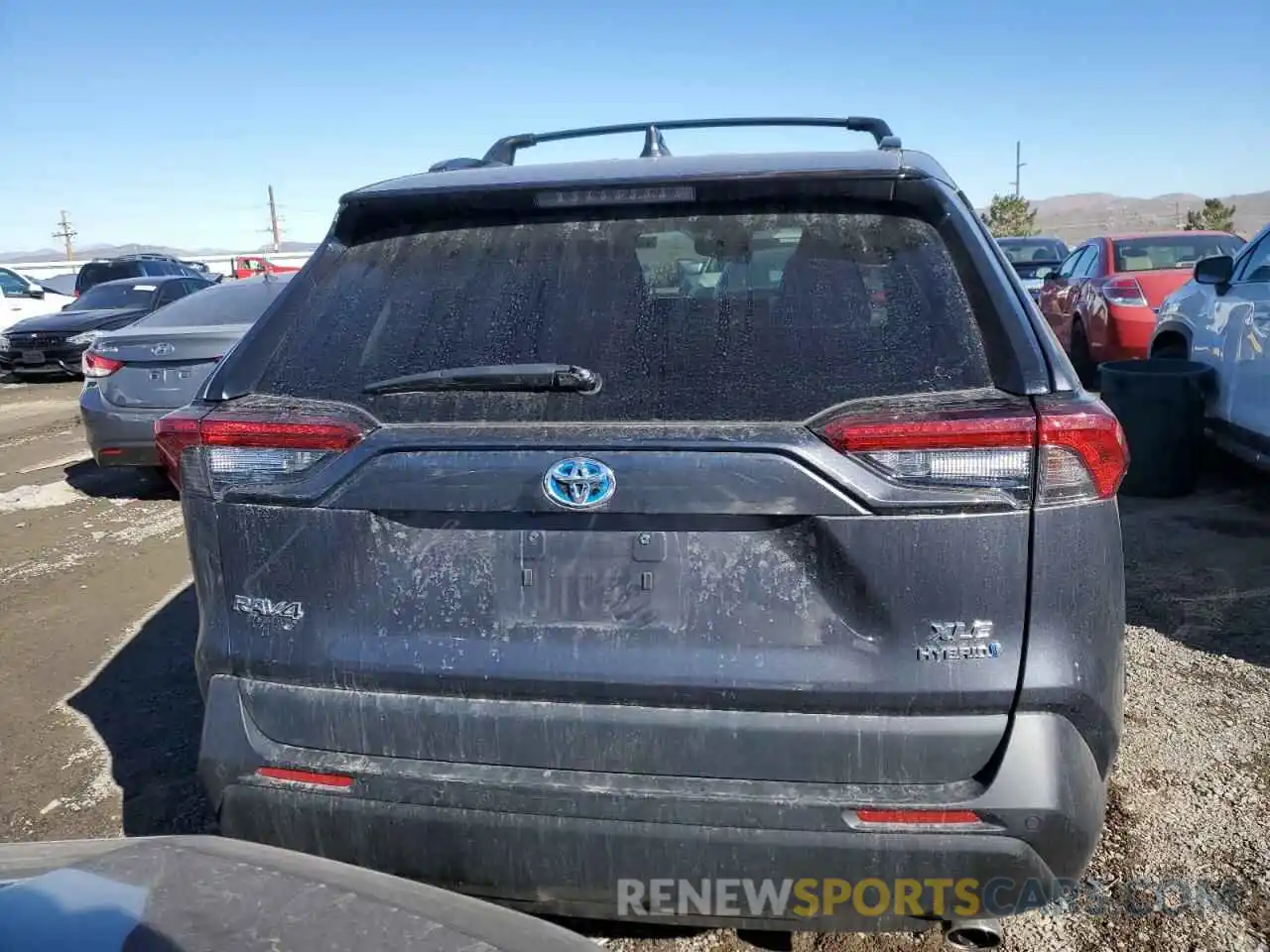 6 Photograph of a damaged car 2T3B6RFV0MW012729 TOYOTA RAV4 2021