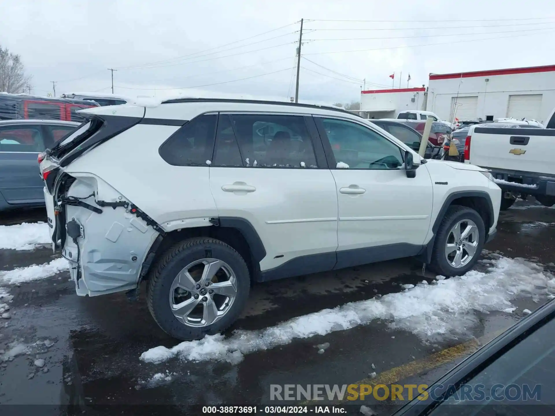 13 Photograph of a damaged car 2T3B6RFV0MW021706 TOYOTA RAV4 2021