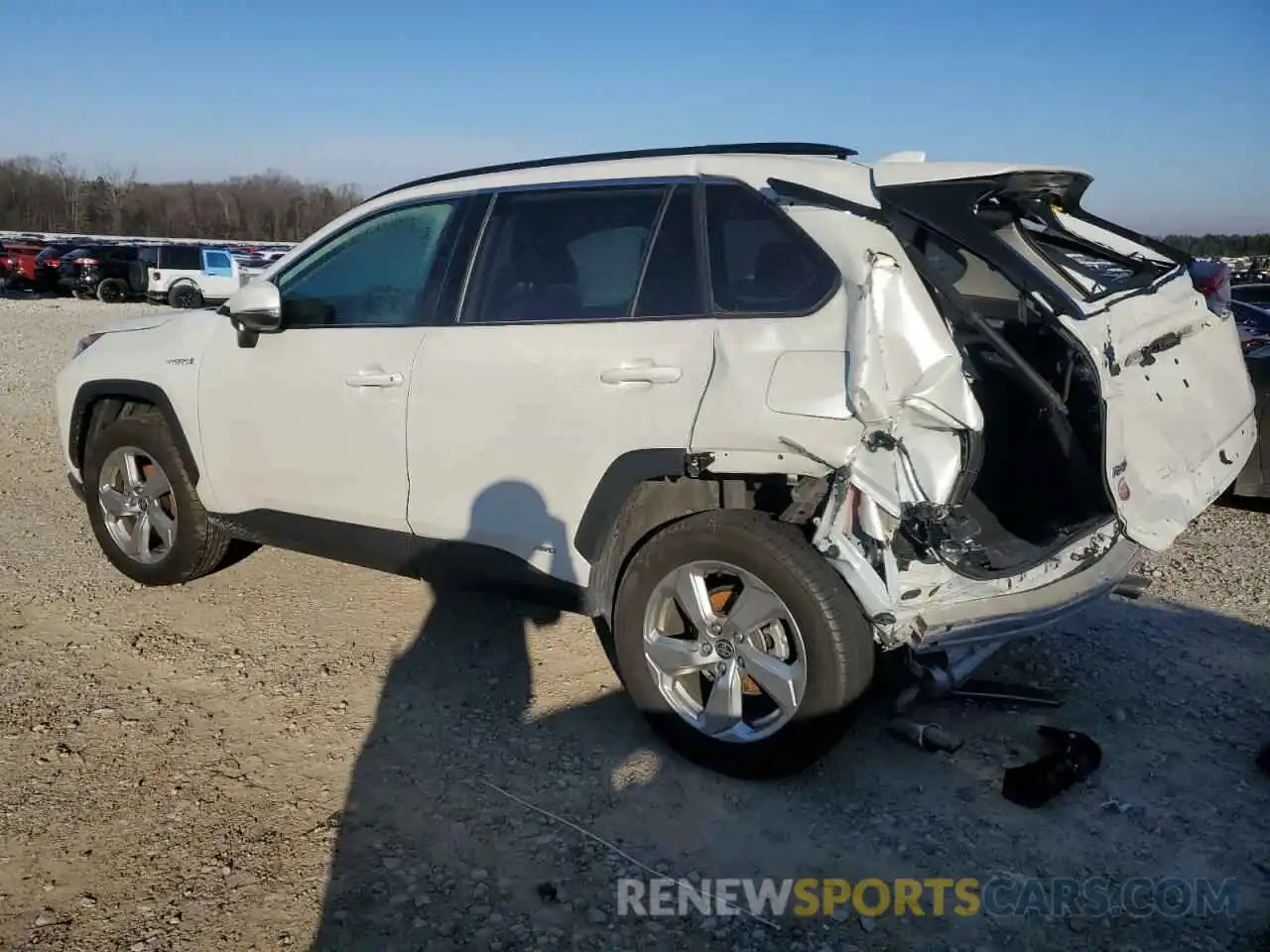 2 Photograph of a damaged car 2T3B6RFV2MW010433 TOYOTA RAV4 2021