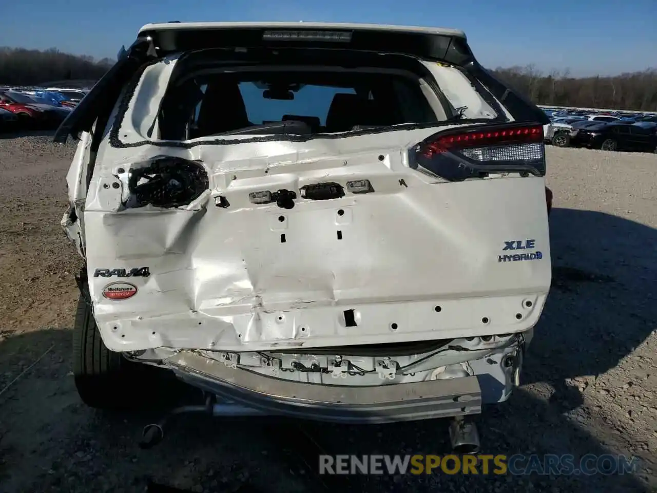 6 Photograph of a damaged car 2T3B6RFV2MW010433 TOYOTA RAV4 2021