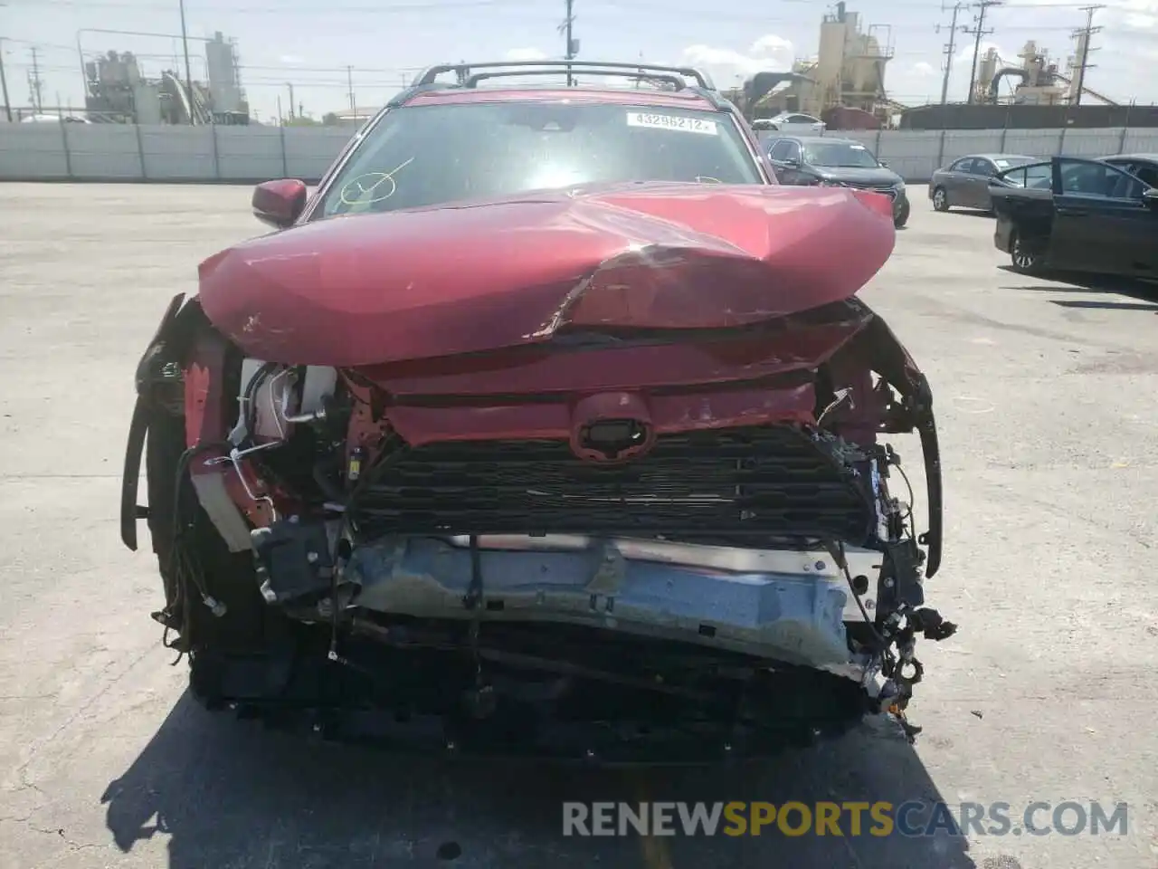 9 Photograph of a damaged car 2T3B6RFV2MW026549 TOYOTA RAV4 2021