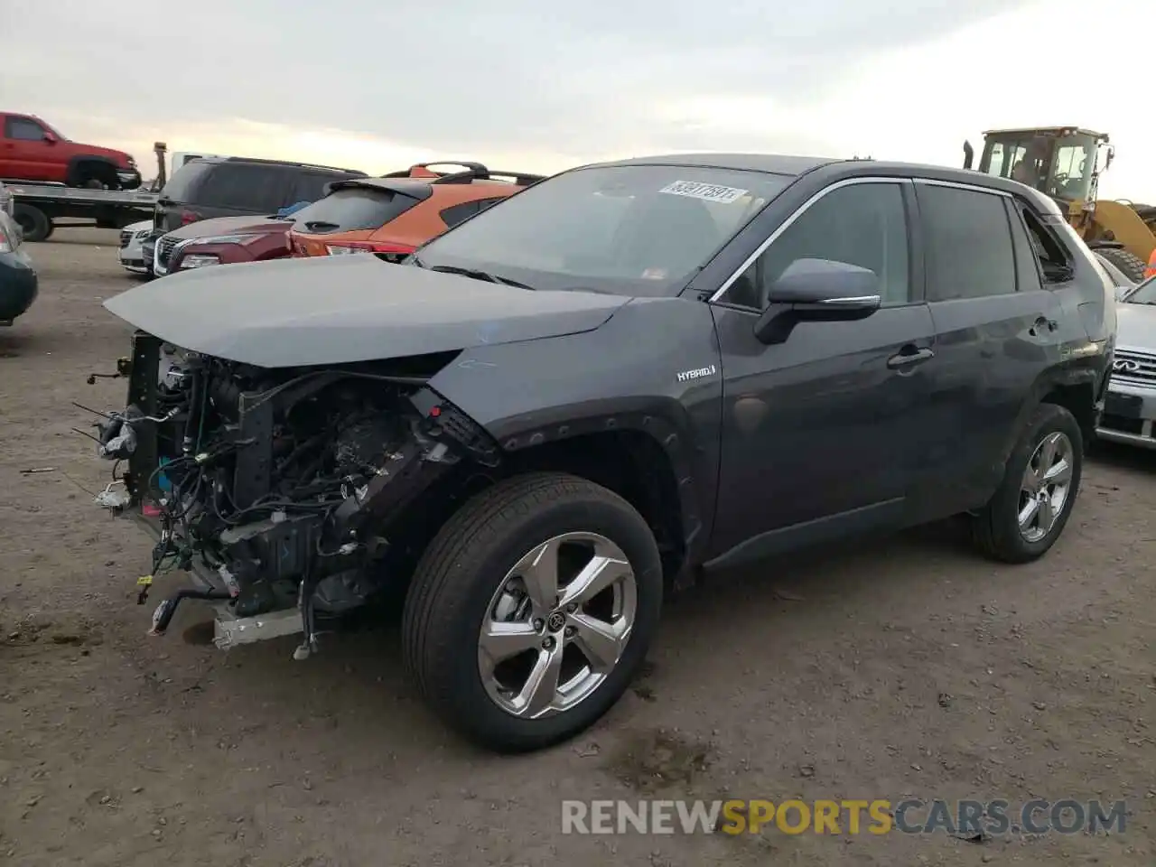 2 Photograph of a damaged car 2T3B6RFV3MW023238 TOYOTA RAV4 2021