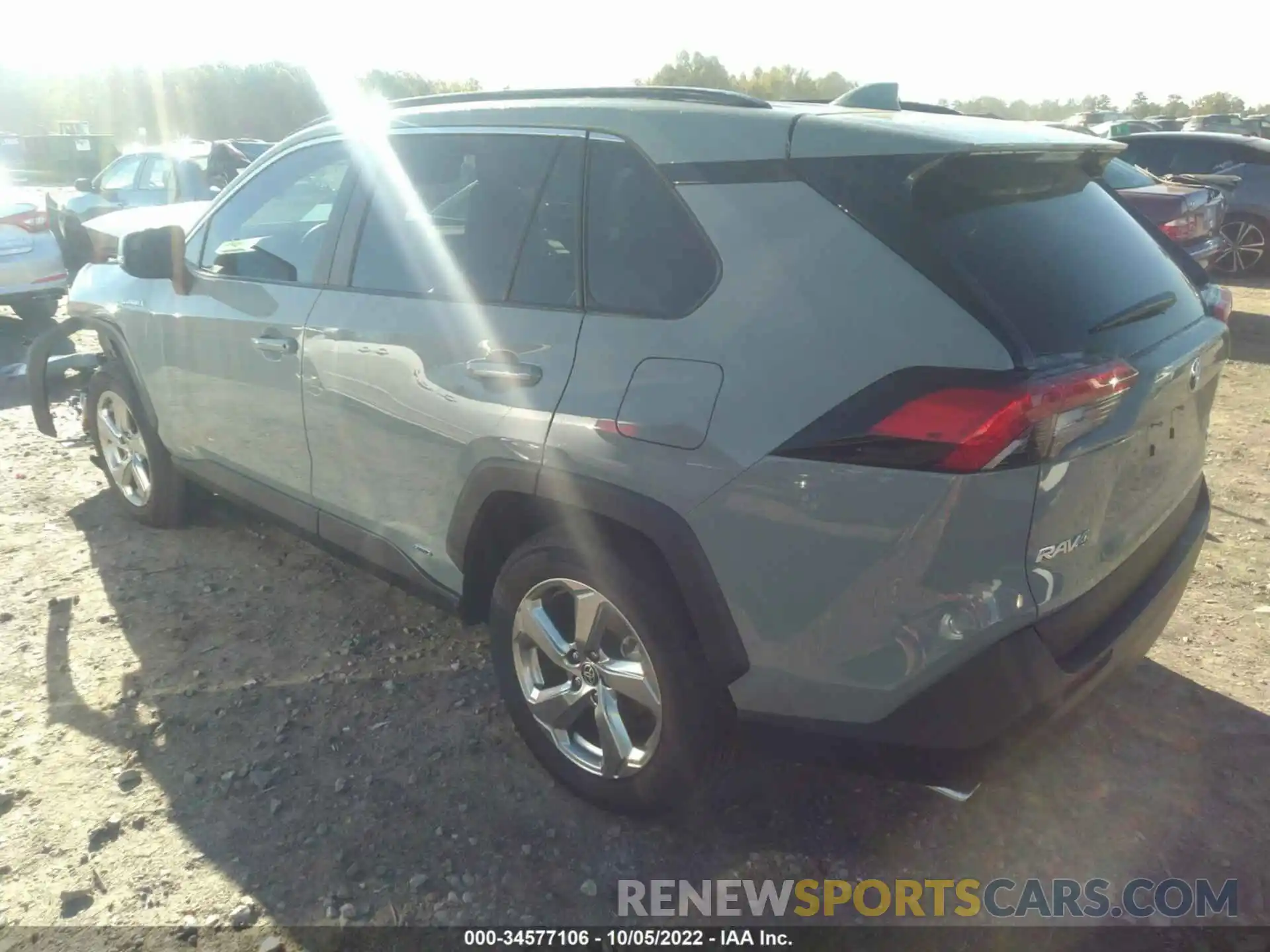 3 Photograph of a damaged car 2T3B6RFV4MW029484 TOYOTA RAV4 2021