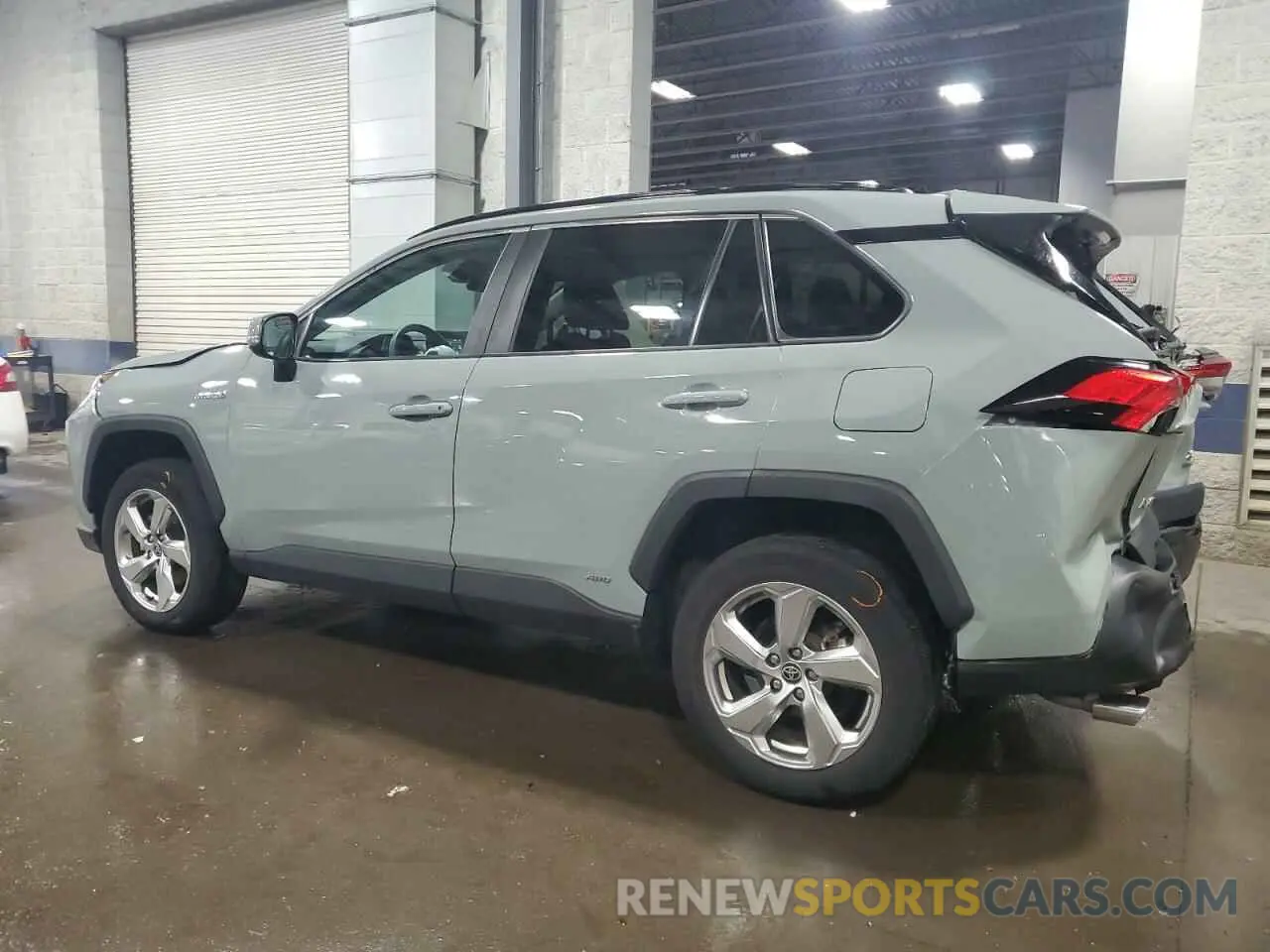 2 Photograph of a damaged car 2T3B6RFV5MW016596 TOYOTA RAV4 2021