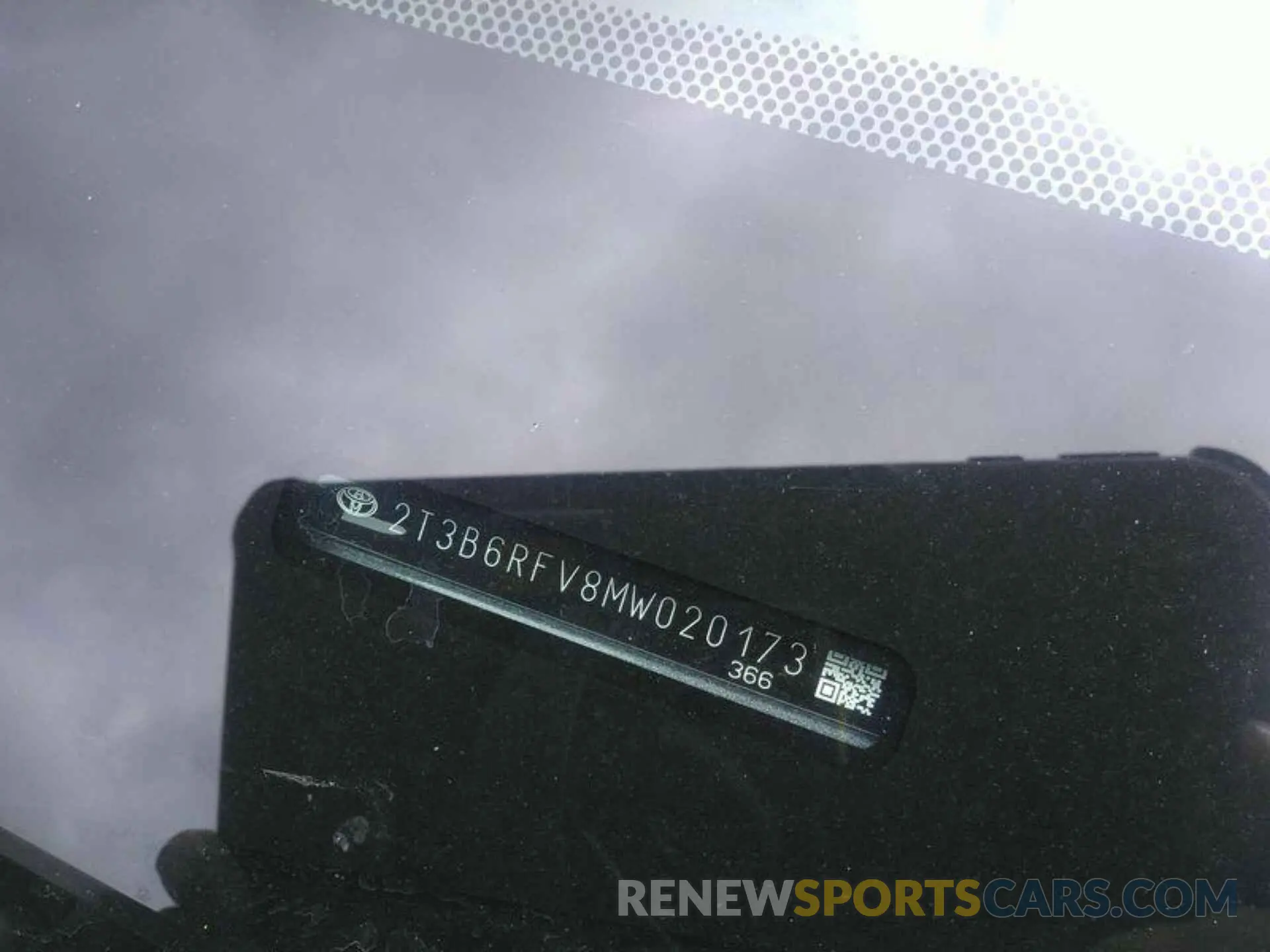 14 Photograph of a damaged car 2T3B6RFV8MW020173 TOYOTA RAV4 2021