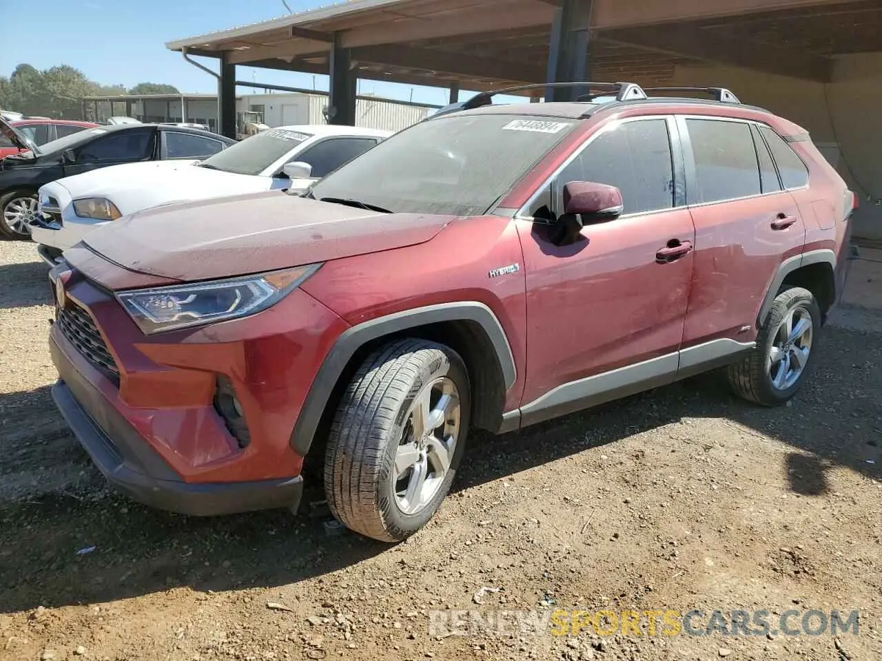1 Photograph of a damaged car 2T3B6RFV9MW029139 TOYOTA RAV4 2021