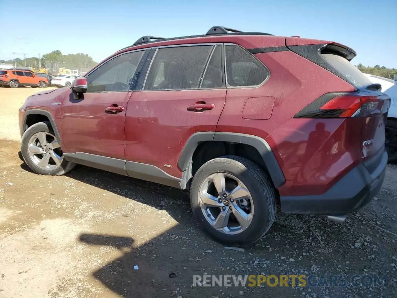 2 Photograph of a damaged car 2T3B6RFV9MW029139 TOYOTA RAV4 2021