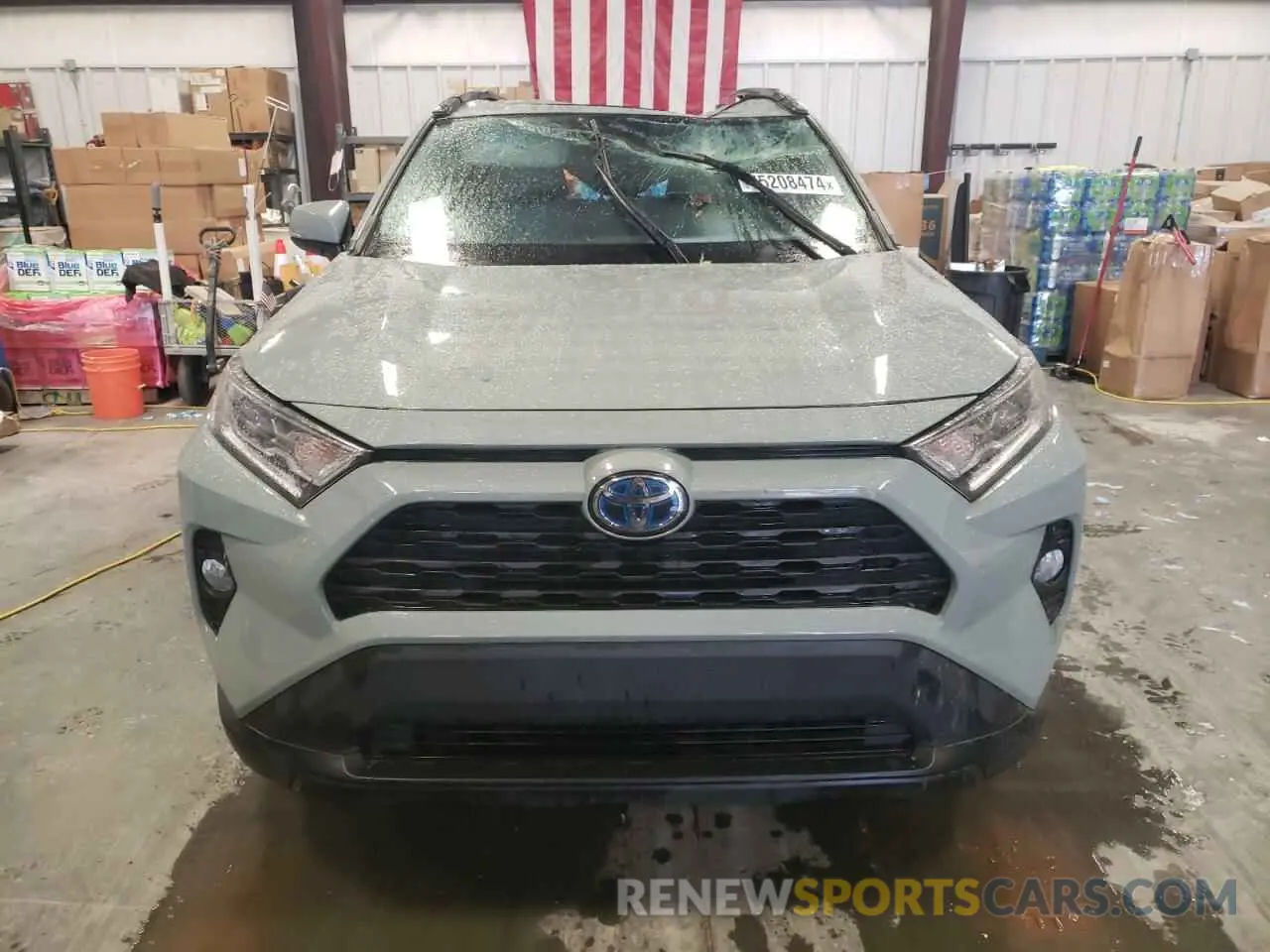 5 Photograph of a damaged car 2T3B6RFVXMW022135 TOYOTA RAV4 2021