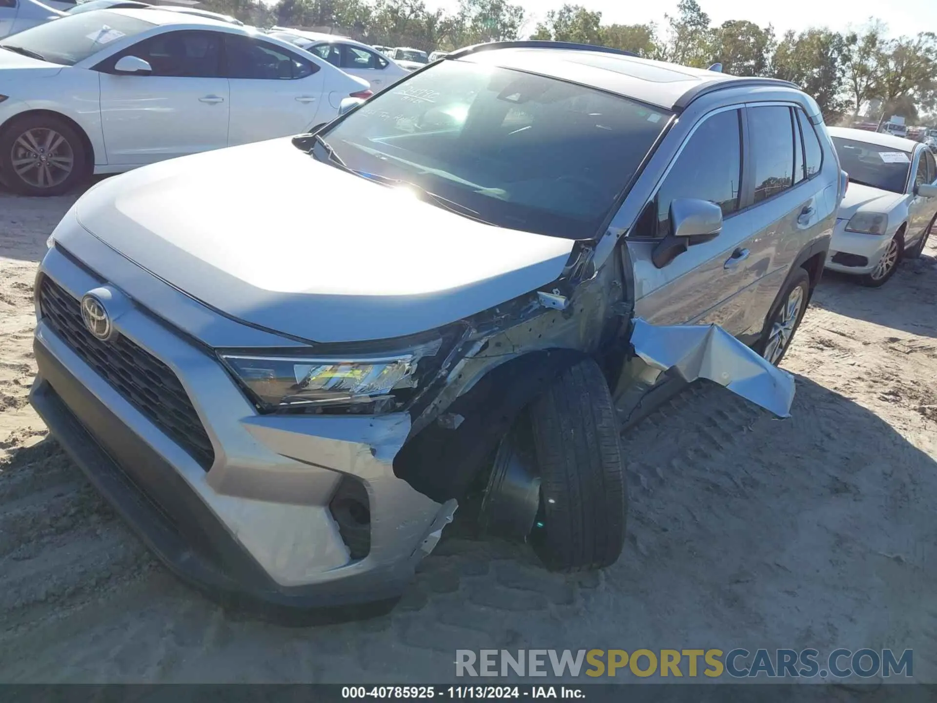 2 Photograph of a damaged car 2T3C1RFV0MC118781 TOYOTA RAV4 2021