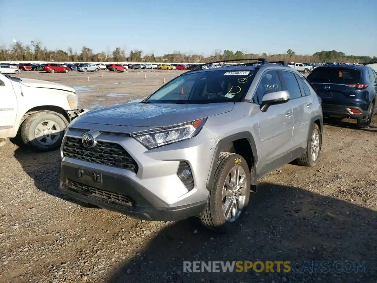 2 Photograph of a damaged car 2T3C1RFV0MC137346 TOYOTA RAV4 2021