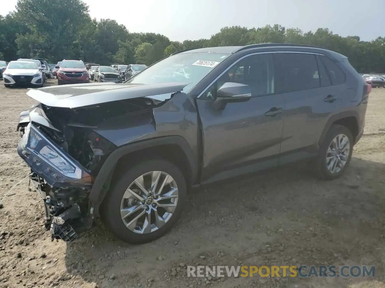 1 Photograph of a damaged car 2T3C1RFV0MC166751 TOYOTA RAV4 2021