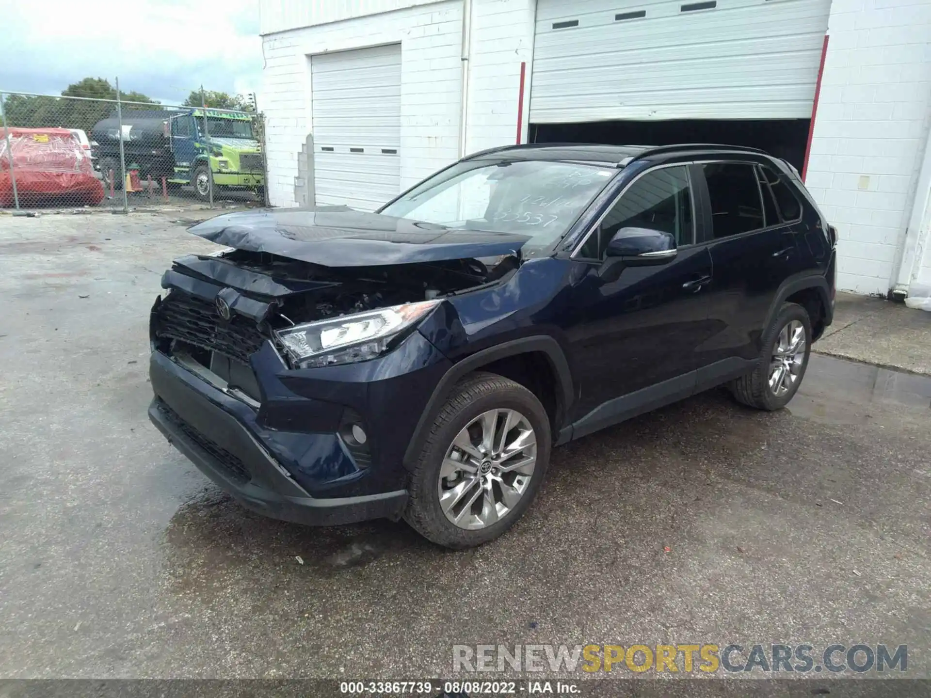 2 Photograph of a damaged car 2T3C1RFV0MW133537 TOYOTA RAV4 2021