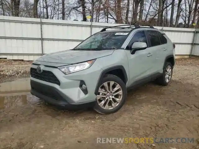 2 Photograph of a damaged car 2T3C1RFV0MW172290 TOYOTA RAV4 2021