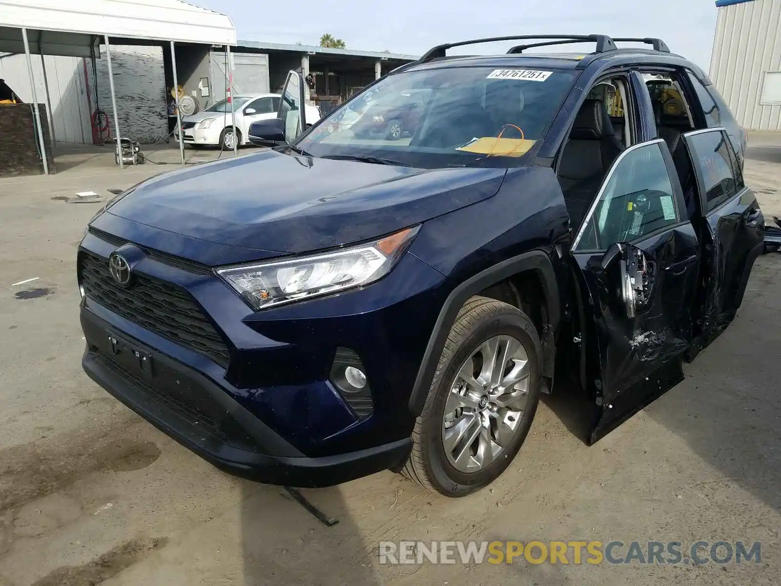 2 Photograph of a damaged car 2T3C1RFV1MC091879 TOYOTA RAV4 2021