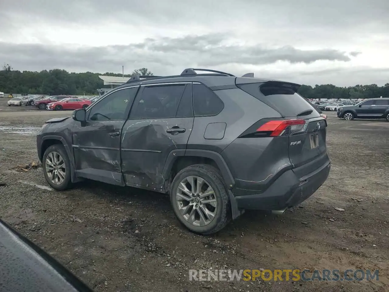 2 Photograph of a damaged car 2T3C1RFV1MC109796 TOYOTA RAV4 2021
