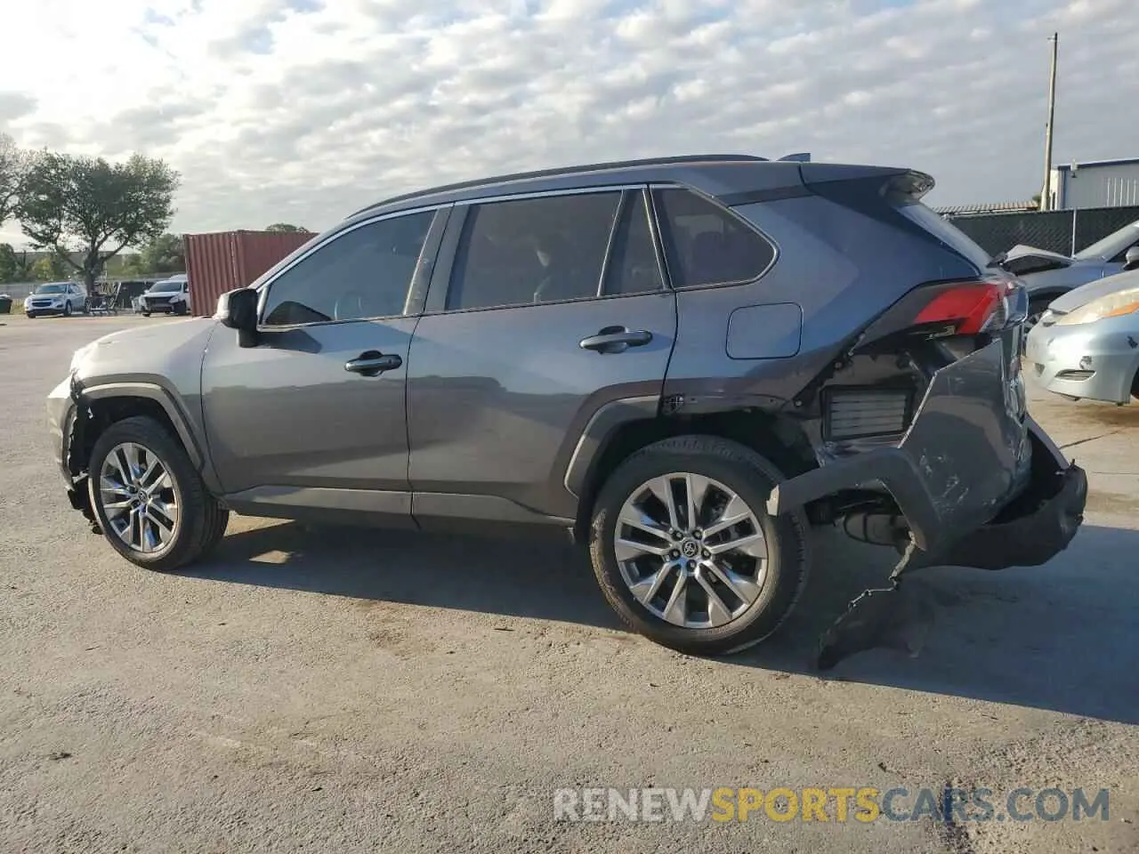 2 Photograph of a damaged car 2T3C1RFV1MC127148 TOYOTA RAV4 2021