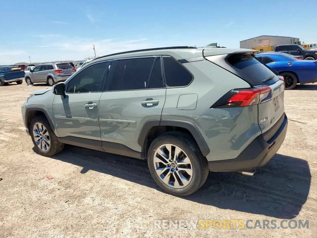2 Photograph of a damaged car 2T3C1RFV1MW122403 TOYOTA RAV4 2021