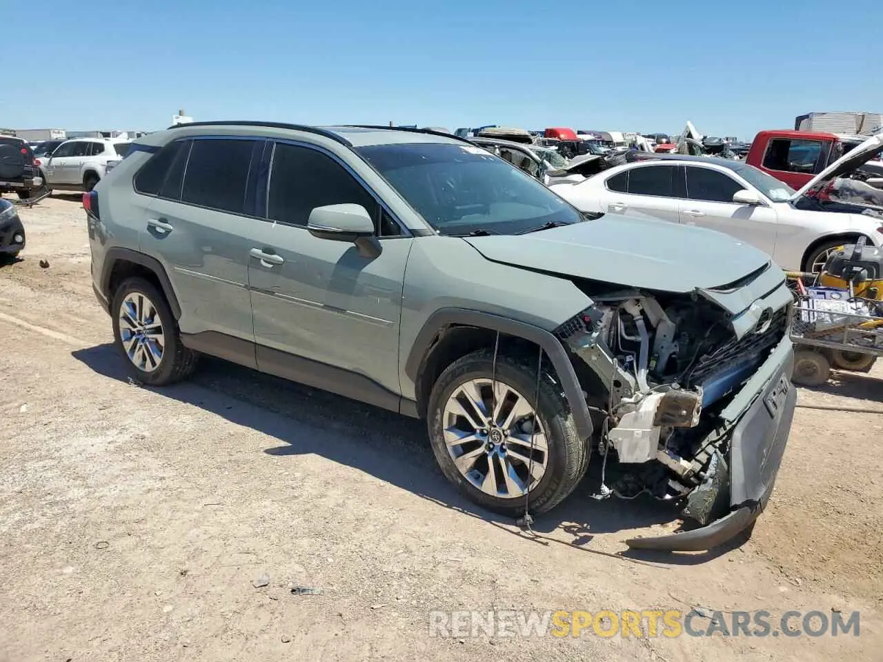4 Photograph of a damaged car 2T3C1RFV1MW122403 TOYOTA RAV4 2021