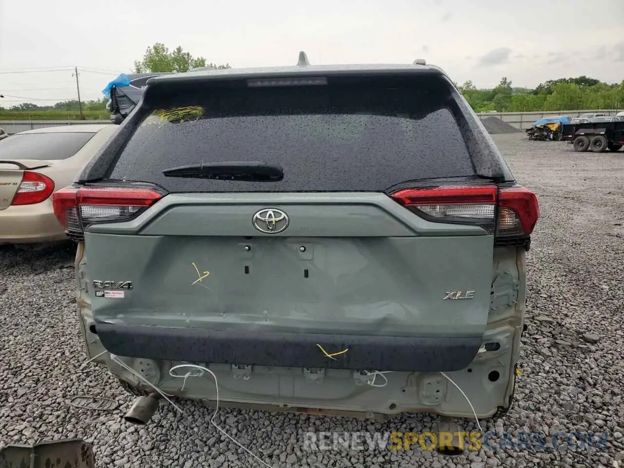 6 Photograph of a damaged car 2T3C1RFV1MW150749 TOYOTA RAV4 2021