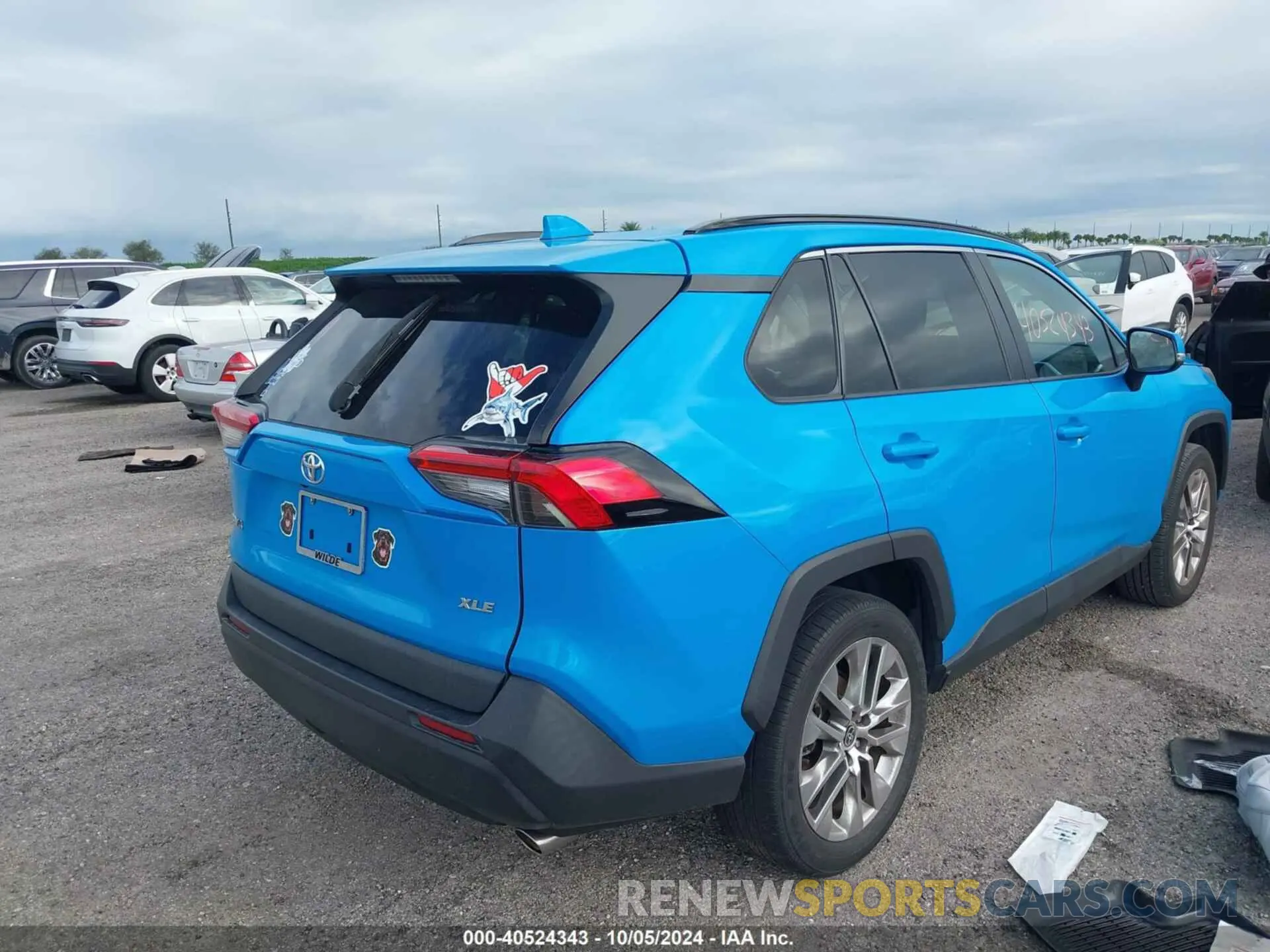 4 Photograph of a damaged car 2T3C1RFV1MW154137 TOYOTA RAV4 2021