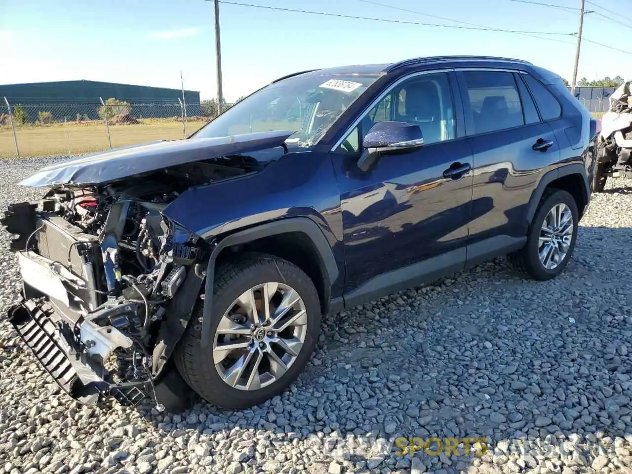 1 Photograph of a damaged car 2T3C1RFV1MW160911 TOYOTA RAV4 2021