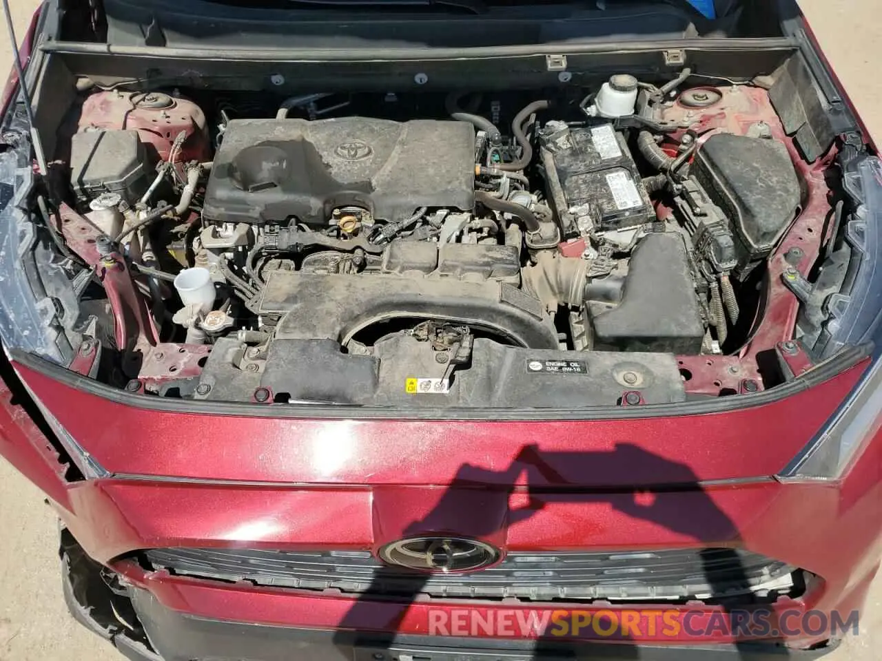 12 Photograph of a damaged car 2T3C1RFV1MW171567 TOYOTA RAV4 2021
