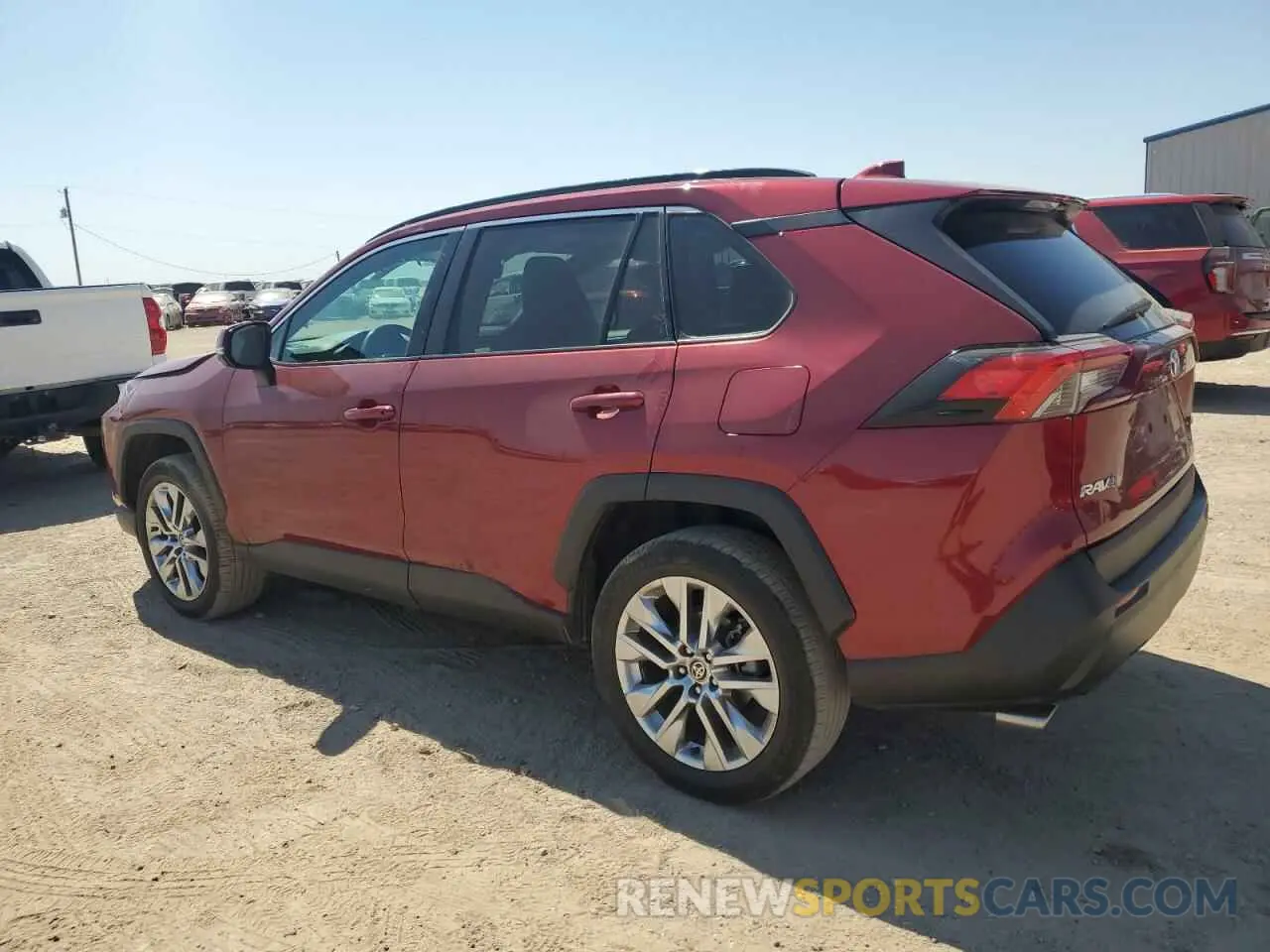 2 Photograph of a damaged car 2T3C1RFV1MW171567 TOYOTA RAV4 2021