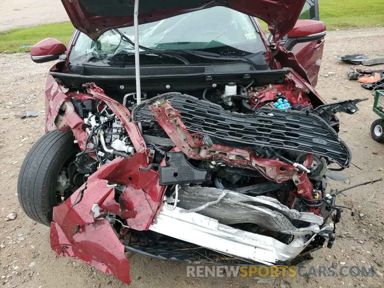 12 Photograph of a damaged car 2T3C1RFV2MW145253 TOYOTA RAV4 2021