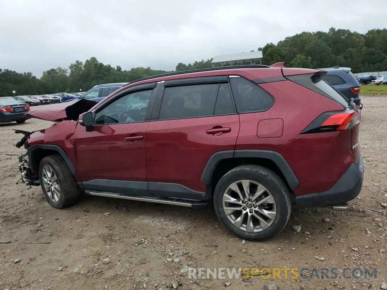 2 Photograph of a damaged car 2T3C1RFV2MW145253 TOYOTA RAV4 2021