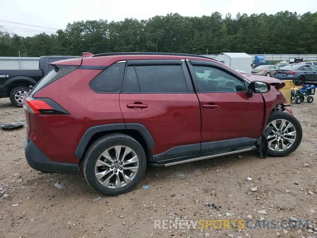 3 Photograph of a damaged car 2T3C1RFV2MW145253 TOYOTA RAV4 2021