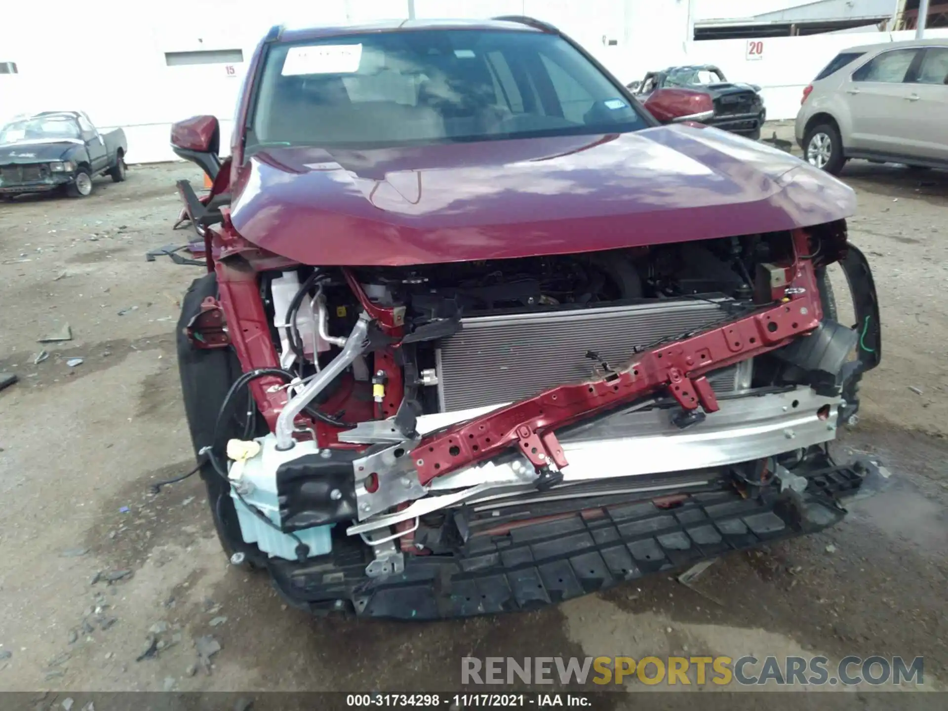 6 Photograph of a damaged car 2T3C1RFV3MC089650 TOYOTA RAV4 2021