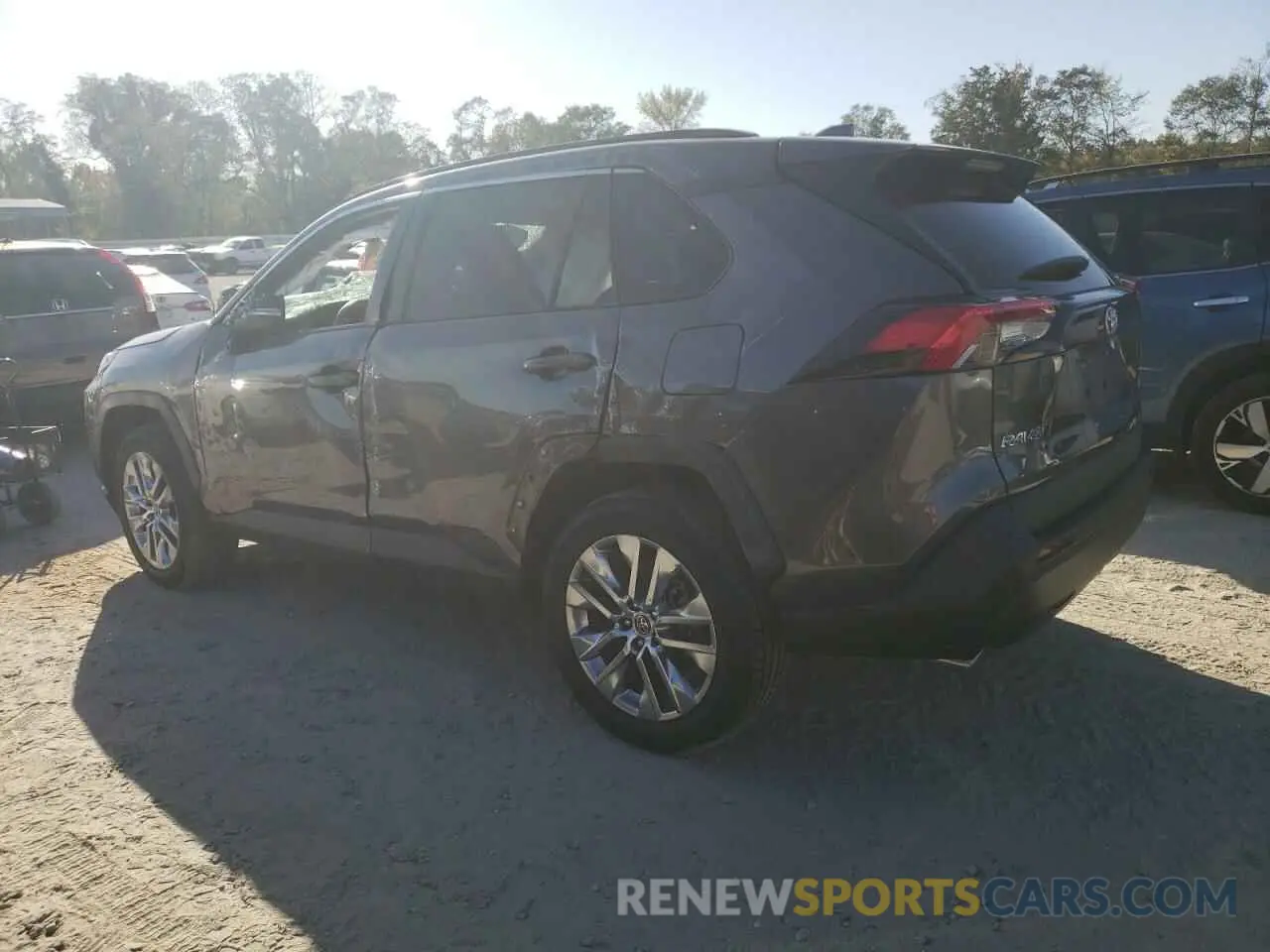 2 Photograph of a damaged car 2T3C1RFV3MC133758 TOYOTA RAV4 2021