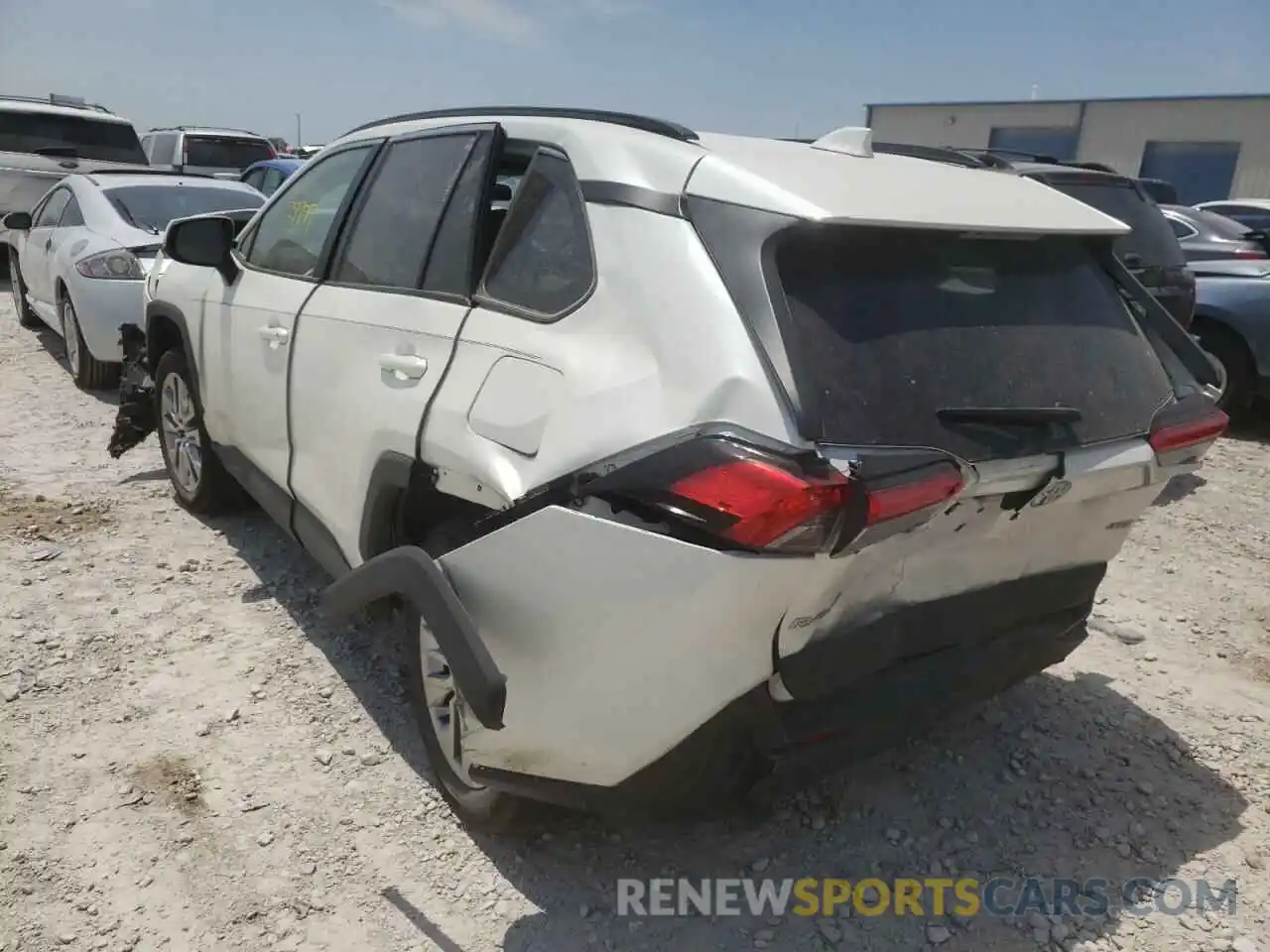 3 Photograph of a damaged car 2T3C1RFV3MW108079 TOYOTA RAV4 2021